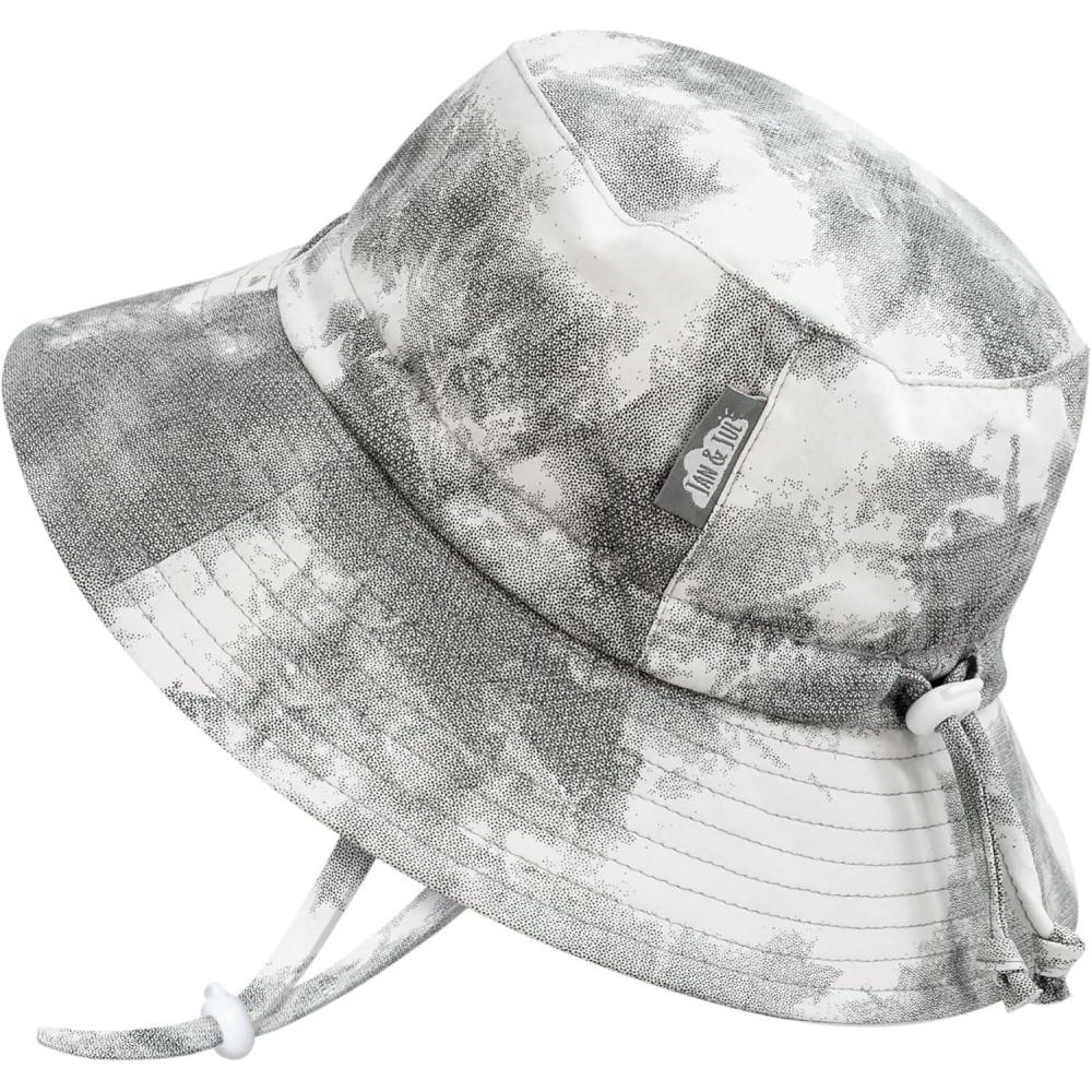 image:imageJAN amp JUL GrowwithMe Cotton Bucket SunHat for Baby and KidsBlack Tiedye