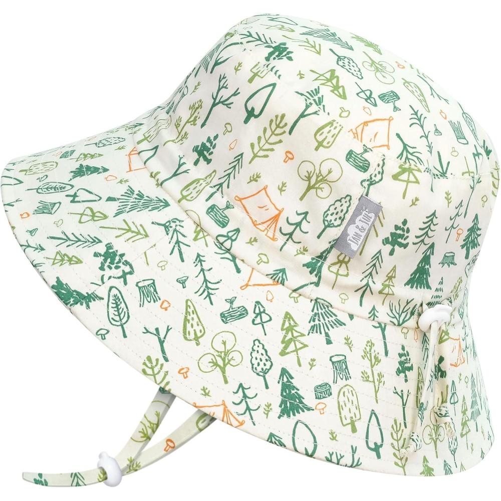 image:imageJAN amp JUL GrowwithMe Cotton Bucket SunHat for Baby and KidsCamp Grove