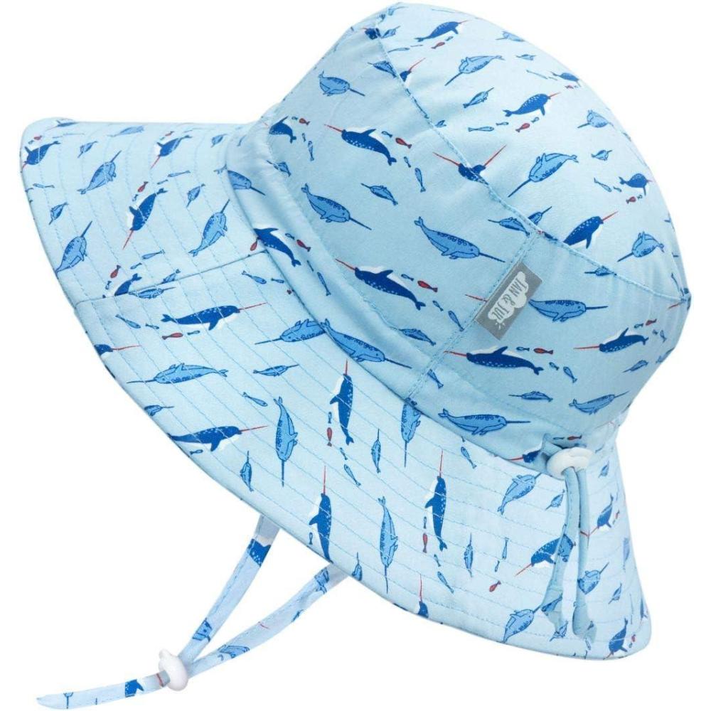 image:imageJAN amp JUL GrowwithMe Cotton Bucket SunHat for Baby and KidsNarwhale