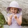 JAN & JUL 50+ UPF Cotton Sun Hat with Wide Brim for Toddler Girls(Dusty Purple)