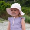 JAN & JUL 50+ UPF Cotton Sun Hat with Wide Brim for Toddler Girls(Meadow Flowers)