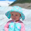 JAN & JUL 50+ UPF Cotton Sun Hat with Wide Brim for Toddler Girls(Watermelon)