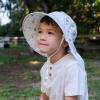 JAN & JUL Kids’ Adjustable Cotton Xplorer Sun Hat 50+ UPF(Whale Tales)