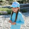 JAN & JUL Kids’ Adjustable Xplorer Baseball Cap(Blue Coral)