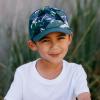 JAN & JUL Kids’ Adjustable Xplorer Baseball Cap(Mountains)