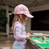 JAN & JUL Kids’ Adjustable Xplorer Baseball Cap(Pink Daisy)