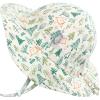 JAN & JUL 50+ UPF Cotton Sun Hat with Wide Brim for Toddler Girls(Camp Grove)