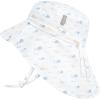 JAN & JUL Kids’ Adjustable Cotton Xplorer Sun Hat 50+ UPF(Whale Tales)