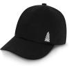 JAN & JUL Kids’ Adjustable Xplorer Baseball Cap(Black)
