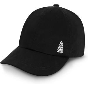 JAN & JUL Kids’ Adjustable Xplorer Baseball Cap(Black)