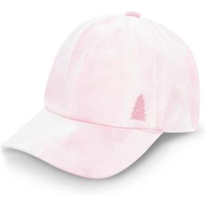 JAN & JUL Kids’ Adjustable Xplorer Baseball Cap(Pink Tie Dye)
