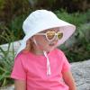 JAN & JUL 50+ UPF Quick-Dry Sun-Hats for Boys(White)