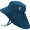 JAN & JUL 50+ UPF Quick-Dry Sun-Hats for Boys(Deep Teal)