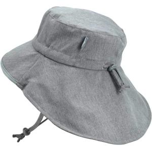 JAN & JUL 50+ UPF Quick-Dry Sun-Hats for Boys(Gray)