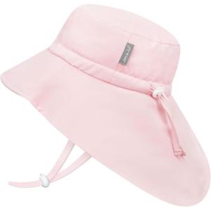 JAN & JUL 50+ UPF Quick-Dry Sun-Hats for Boys(Soft Pink)