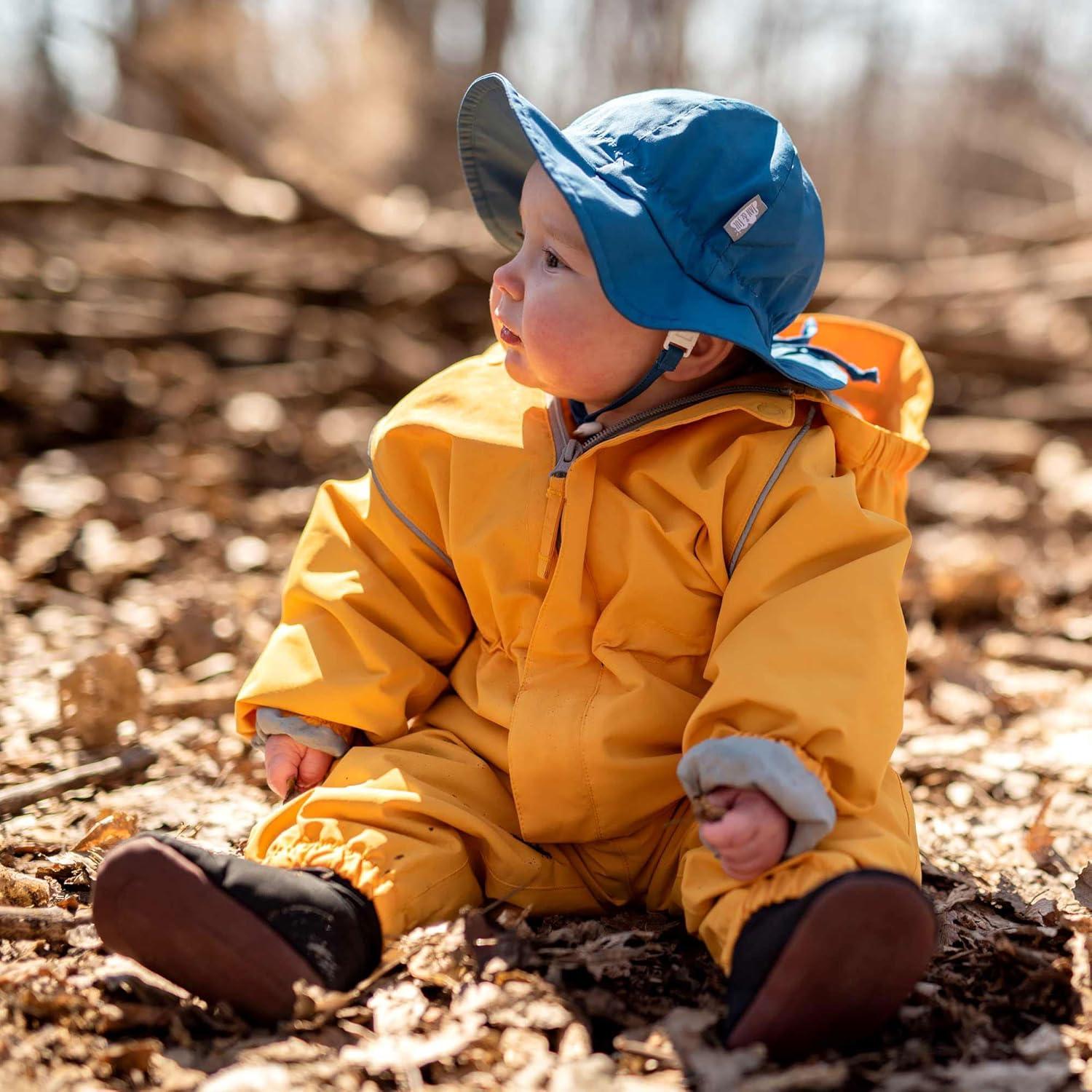 image:imageJAN amp JUL Waterproof Rain Suit Windproof Coveralls for Toddlers and KidsThinliner Yellow