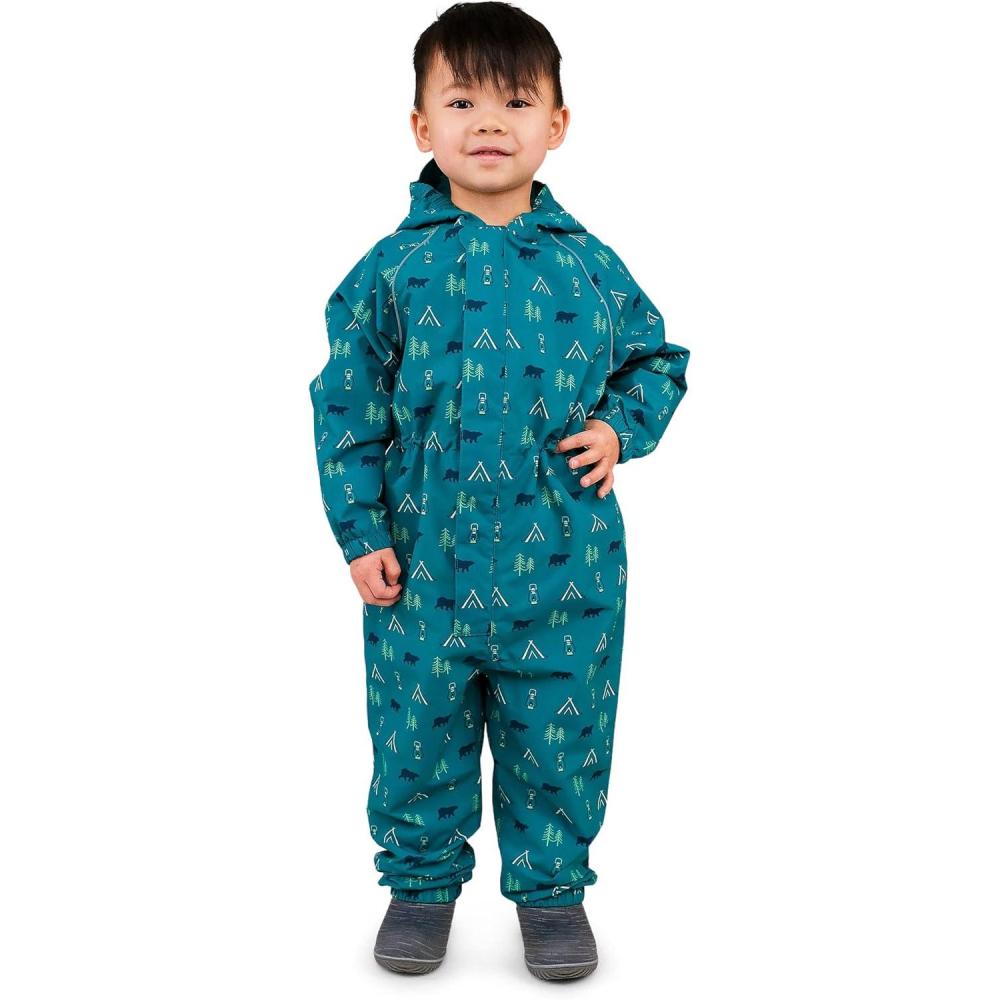 image:imageJAN amp JUL Waterproof Rain Suit Windproof Coveralls for Toddlers and KidsThinliner Summer Camp