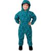 JAN & JUL Waterproof Fleece Lined Rain Suit, Coveralls for Toddlers and Kids(Fleece-lined: Summer Camp)