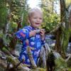 JAN & JUL Long Sleeve 1-pc UV Jumpsuit Rash Guard (Baby, Toddler)(Sea Friends)