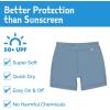 JAN & JUL Swim Trunks for Toddlers and Kids(Blue Grey)