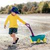 JAN & JUL UV Swim Shorts and Long Sleeve UV Shirt for Toddlers(Uv Shirt: Mango)