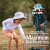 JAN & JUL UV Swim Shorts and Long Sleeve UV Shirt for Toddlers(Uv Shirt: White)