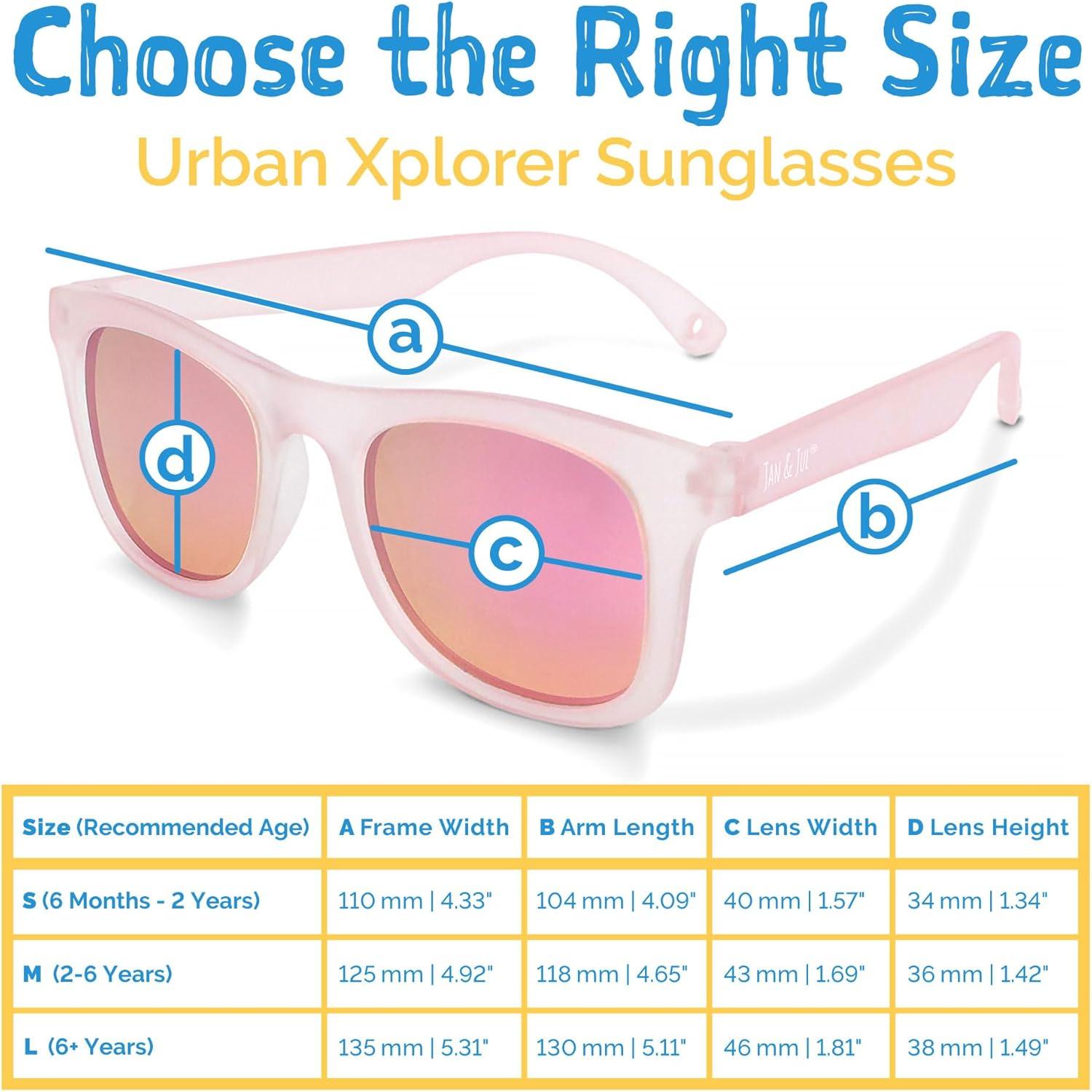 image:imageJAN amp JUL Baby Toddler Kids Flexible UV400 Polarized Sunglasses with Strap for Girls BoysFrosty Lavender
