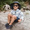 JAN & JUL Baby Toddler Kids’ Flexible UV-400 Polarized Sun-glasses with Strap for Girls Boys(Dark Navy)