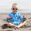 JAN & JUL Baby Toddler Kids’ Flexible UV-400 Polarized Sun-glasses with Strap for Girls Boys(Sky Blue)