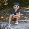 JAN & JUL Aqua-Dry Sunlite Cap for Toddlers and Kids(Dark Navy)