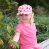 JAN & JUL Aqua-Dry Sunlite Cap for Toddlers and Kids(Pink Strawberry)