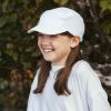 JAN & JUL Aqua-Dry Sunlite Cap for Toddlers and Kids(White)