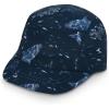 JAN & JUL Aqua-Dry Sunlite Cap for Toddlers and Kids(Navy Whale Play)
