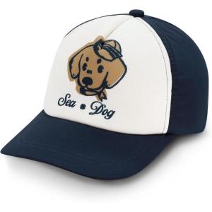 JAN & JUL Kids’ Adjustable Xplorer Baseball Cap(Sea Dog)