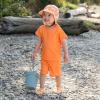 JAN & JUL Swim Trunks for Toddlers and Kids(Bright Orange)