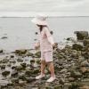 JAN & JUL Swim Trunks for Toddlers and Kids(Bunny Flowers)