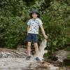 JAN & JUL Swim Trunks for Toddlers and Kids(Dark Navy)