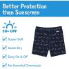 JAN & JUL Swim Trunks for Toddlers and Kids(Navy Dachshund)