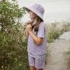 JAN & JUL Swim Trunks for Toddlers and Kids(Purple Blossoms)
