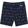 JAN & JUL Swim Trunks for Toddlers and Kids(Navy Dachshund)