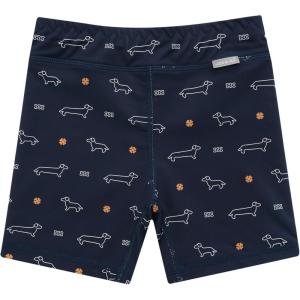 JAN & JUL Swim Trunks for Toddlers and Kids(Navy Dachshund)
