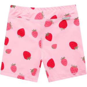 JAN & JUL Swim Trunks for Toddlers and Kids(Pink Strawberry)