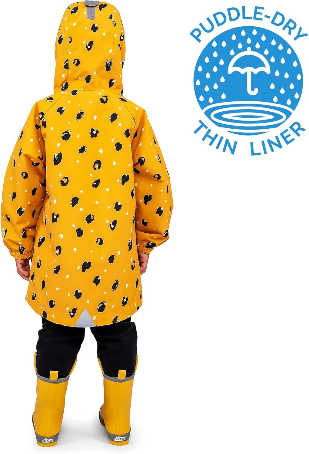 image:imageJAN amp JUL Waterproof Rain Jacket Raincoat for KidsThinlined Wild Child