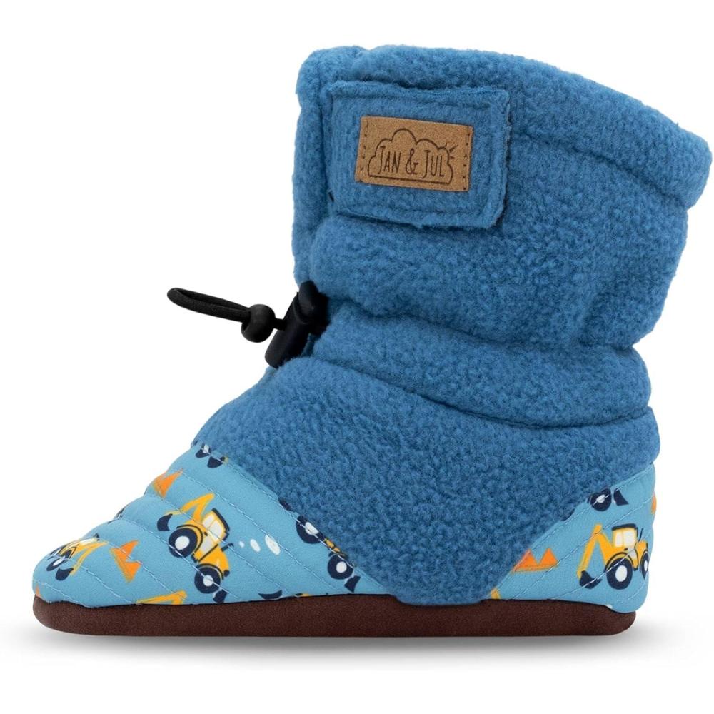 image:imageJAN amp JUL Fleece Cozy Booties for Babies and ToddlersDigger