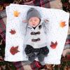 JAN & JUL Fleece Cozy Booties for Babies and Toddlers(Black)