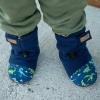 JAN & JUL Fleece Cozy Booties for Babies and Toddlers(Dinoland)