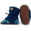 JAN & JUL Fleece Cozy Booties for Babies and Toddlers(Dinoland)