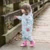 JAN & JUL Fleece Cozy Booties for Babies and Toddlers(Heart)