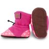 JAN & JUL Fleece Cozy Booties for Babies and Toddlers(Heart)