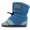 JAN & JUL Fleece Cozy Booties for Babies and Toddlers(Digger)